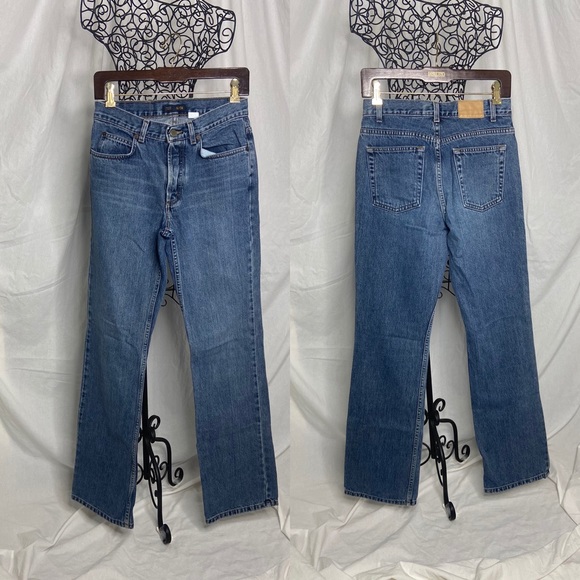 J Crew Button Fly Mid Rise Straight Jeans Size 6 - Picture 3 of 8